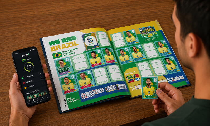 Controle de Figurinhas da Copa 2026: como organizar seu álbum sem perder tempo
